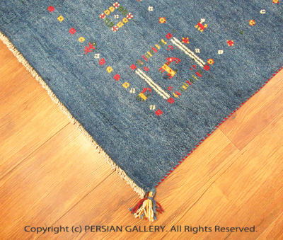ペルシャ絨毯 手織りシラーズ産ギャッベ毛100％ 248×200㎝商品番号 