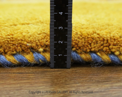 ペルシャ絨毯 手織りのギャッベ2帖サイズ毛100％ 200×190cm商品番号 
