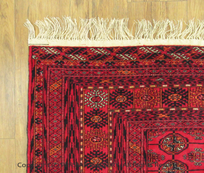 ペルシャ絨毯 トルクメン産毛100％ 165×121cm商品番号76528