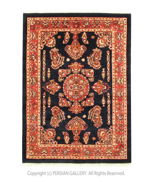 ペルシャ絨毯 カシュガイ産 毛100% 212×157cm商品番号80465