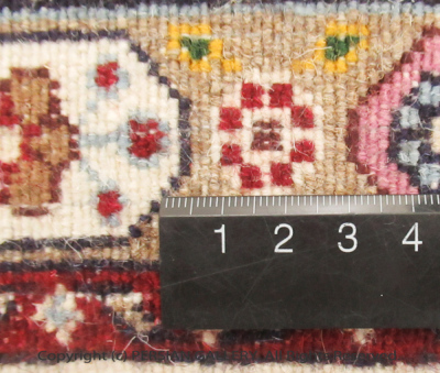 ペルシャ絨毯 ムード産毛100％ 196×148cm商品番号82040｜ペルシャン 